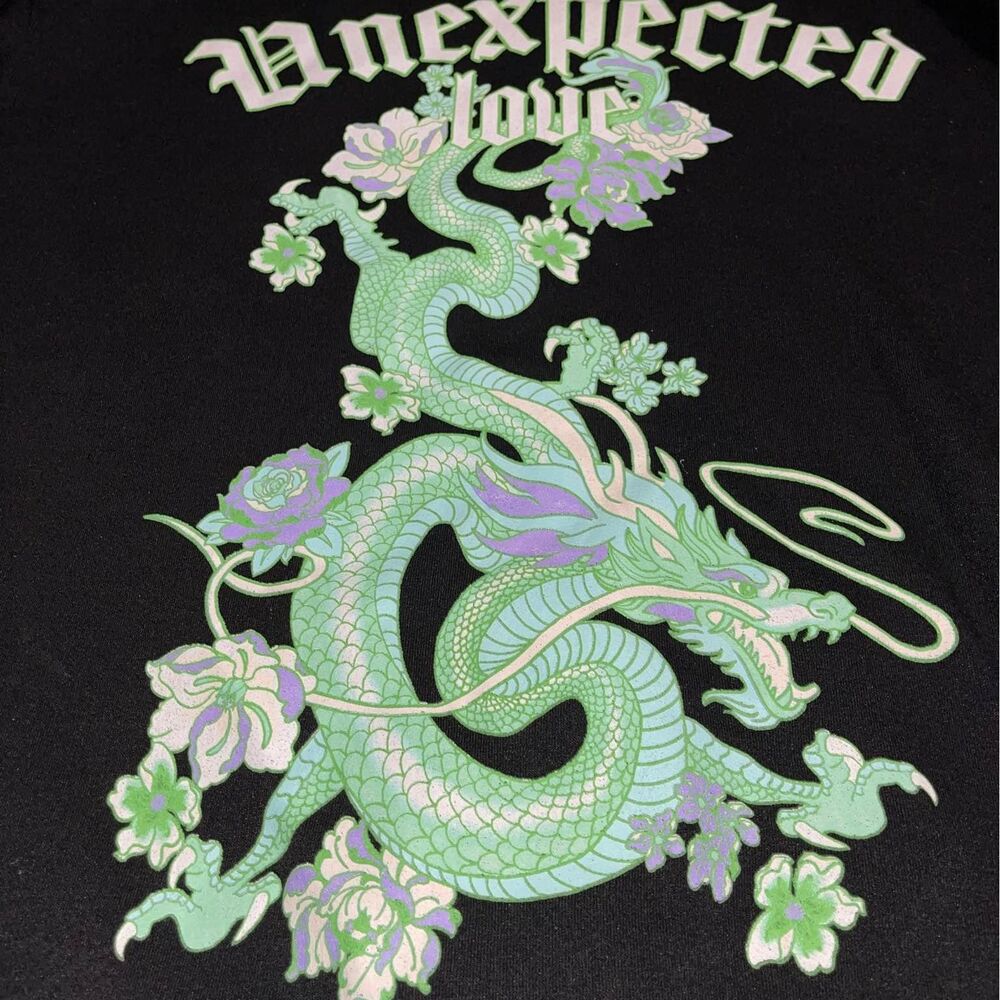 S - Faded Rose “Unexpected Love” Sweatshirt
